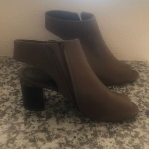 Open Toe and heel out booties